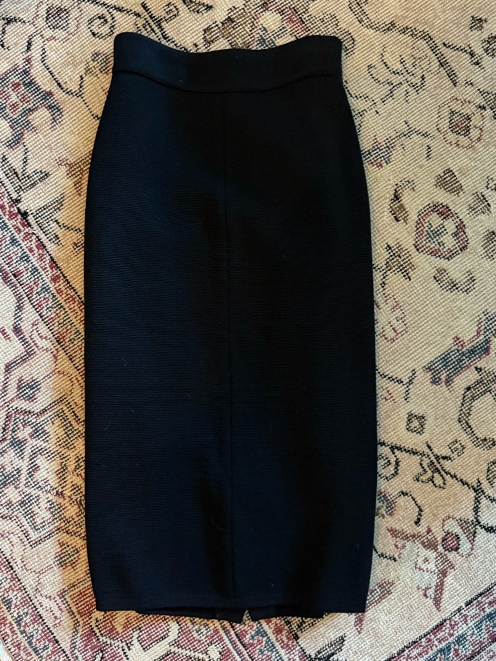 Vintage Gianfranco Ferré Wool Pencil Skirt Bergdorf Goodman Size 40